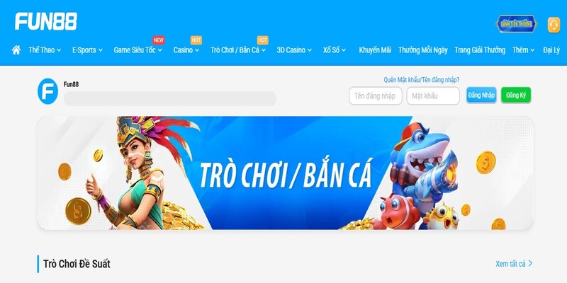 Bắn cá Fun88 - Giới thiệu đôi nét tổng quan và cơ bản cho tân binh